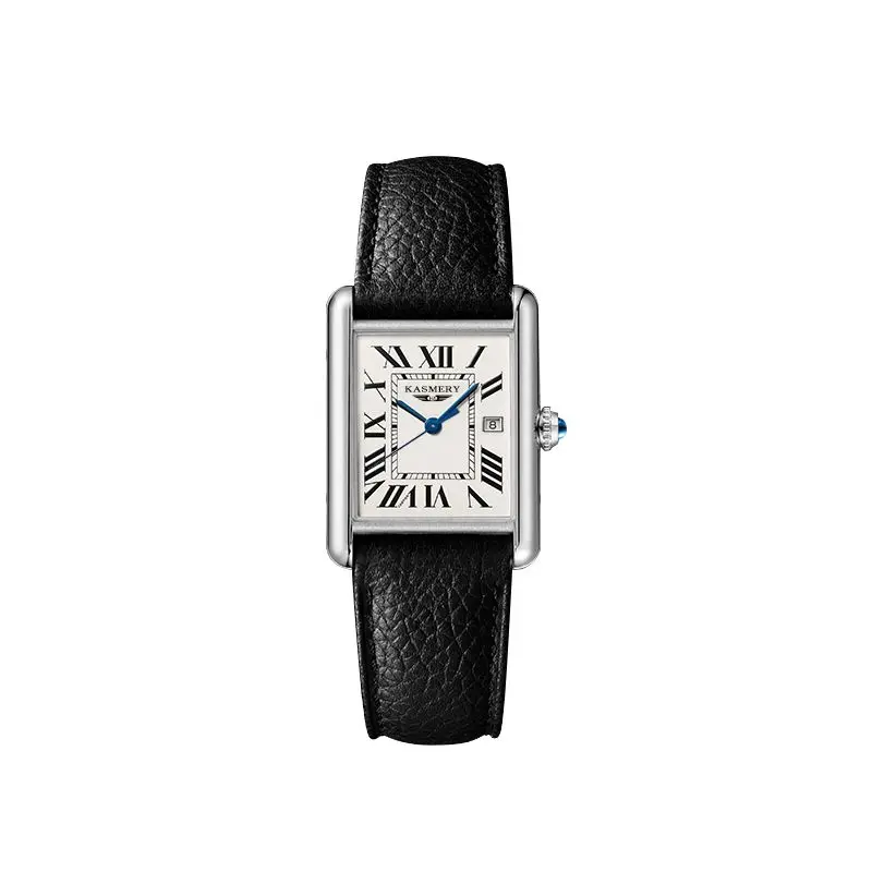 new genuine Swiss automatic women's watch famous brand retro classic trend light luxury student square waterproof quartz watch