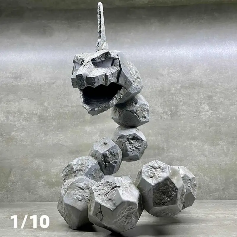 

Pokemon GK Resin 1/10 large Onix Anime Collection Action Figure Model Toys Gift for Birthday