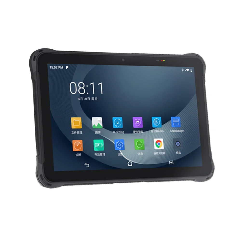 10.1 inch 4g tablet pc industrial rugged nfc android 10 tablet with barcode scanner 1D  scanner