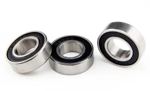 10PCS 7x19x6mm Rubber Sealed Ball Miniature Bearing 607-2RS 607RS R1970HH