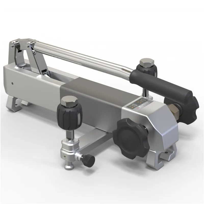 OEM 160bar Air Vacuum Ultra High Pressure Calibration Pump Portable High Stability Pneumatic Pressure Gauge