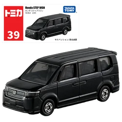 Takara Tomy Tomica No.39 Honda Step WGN 1/65 Alloy Motor Vehicle Diecast Metal Model Cars Kids Xmas Gift Toys for Boys