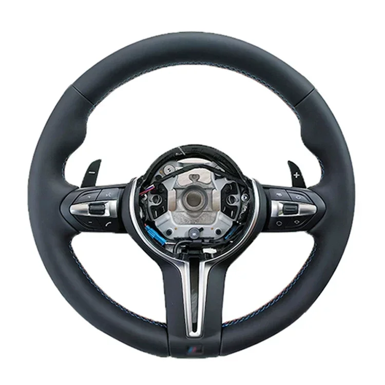 

Car Steering Wheel Upgrade And Modification For BMW E60 E61 E63 E64 Whole leather Carbon Fiber