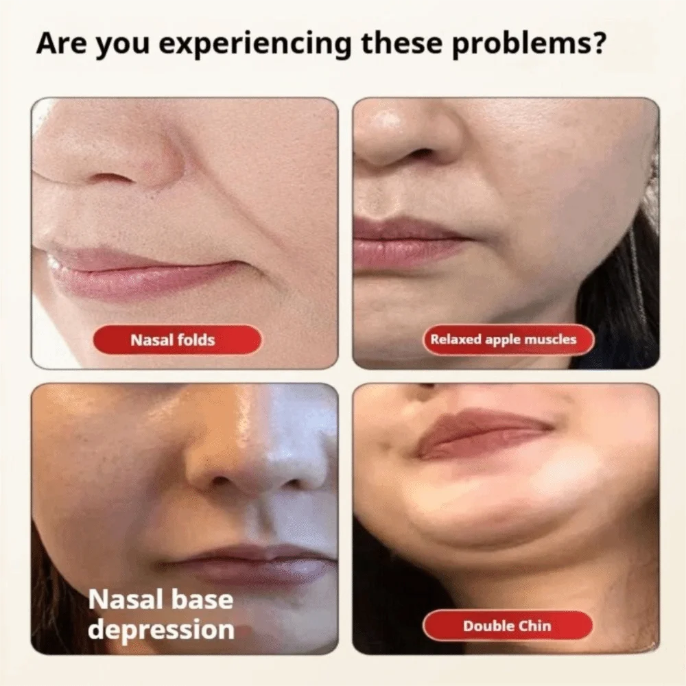 

Brass Facial Massage Roller 20-Bead Sandalwood Facial Massager Forehead Massager