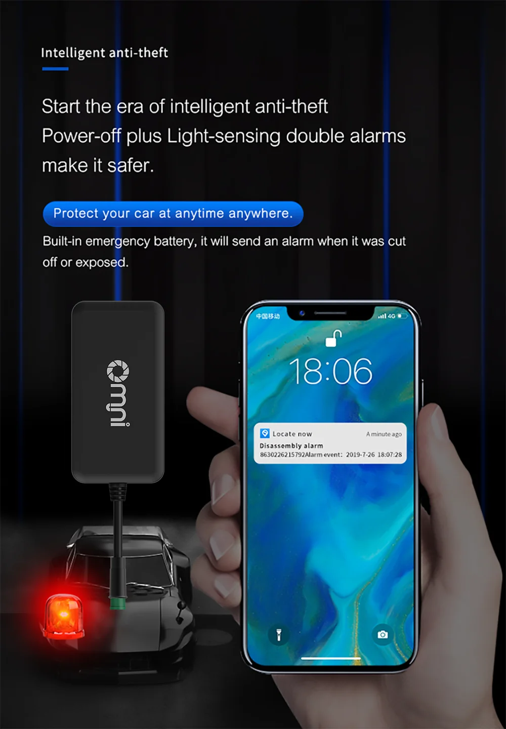 バイク用SIMカード GSM 自動車 トラック 盗難防止 リアルタイム 車載 4G GPS 車両追跡装置 盗難防止装置 車用トラッカー