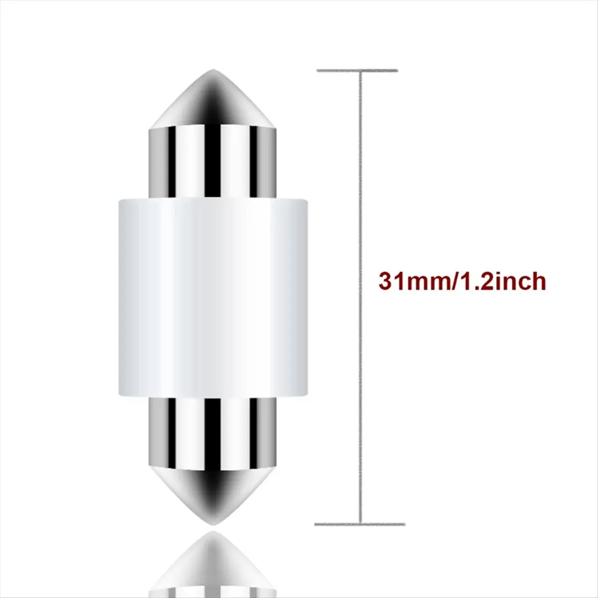 A73P 8 Pack 31mm Reading Light Car LED Light Reading Light for Car Cabin Light License Plate Light