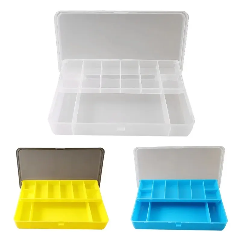 TAIYU Portable Fishing Tackle Box 11 Compartments Double-deck Storage Case Carp Fishing Accessories Lure Hook Soft Bait Tool Box