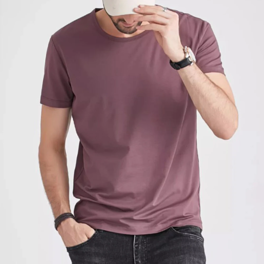 

Casual Streetwear T-shirt Brand New Fashion Versatile Regular Length Casual Holiday O Neck Summer Cool Feeling