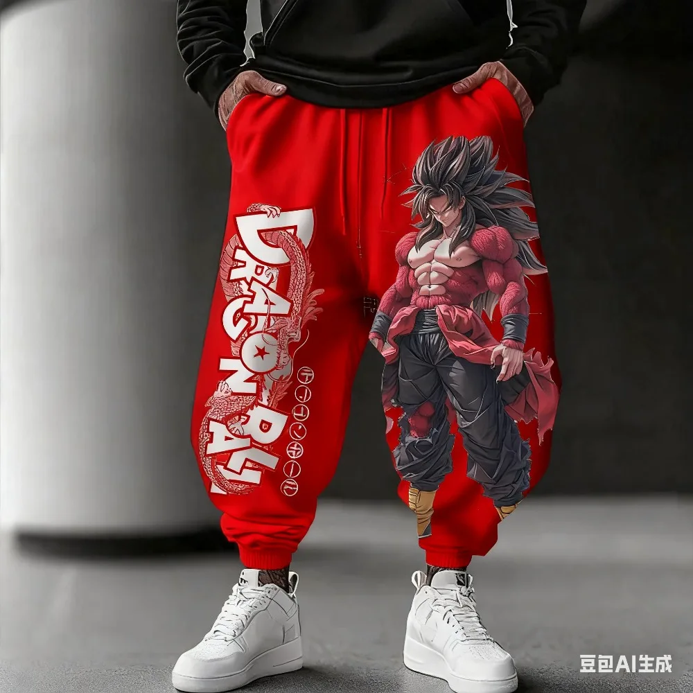 2026 Dragon Ball Men's Pants Sportswear Majin Buu Spring Autumn and Winter Japan Anime Jogger Pants Harajuku Fashion Trousers - view 2