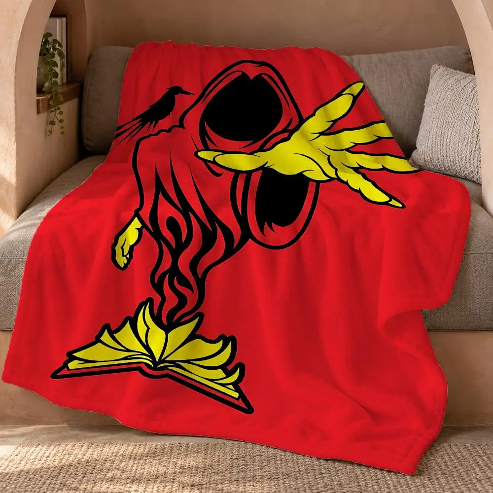 ICP Insane Clown Posse Throw Double Sided Flannel Throw Blanket Soft Travel Camping Sofa Bed Home