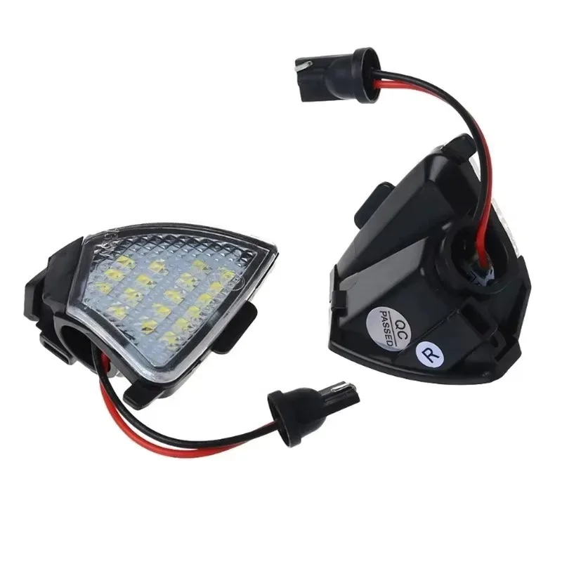 

2pcs Rearview Mirror Light LED for Floor Light GTI R32 Eos Sharan Touran LED Under Mirror Puddle Light