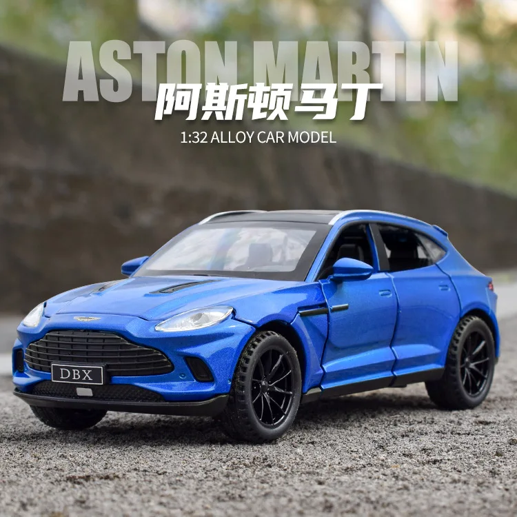 1:32 Aston Martin DBX Alloy SUV Sports Car Model Diecasts Metal Toy car Pull Back Car Simulation Sound Light Boys Toys Gift A843