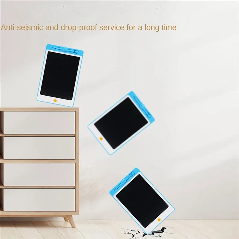 10 Inch LCD Handwriting Board Shell Graffiti Hand-Color Writing Board Eye Protection Drawing Board,Light Blue Easy To Use