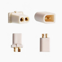 10PCS BT2.0 Male Female Connector Power Terminal Head Upgrade Banana Pin Plug for BETAFPV 1S Tiny Whoop Brushless Drones Parts