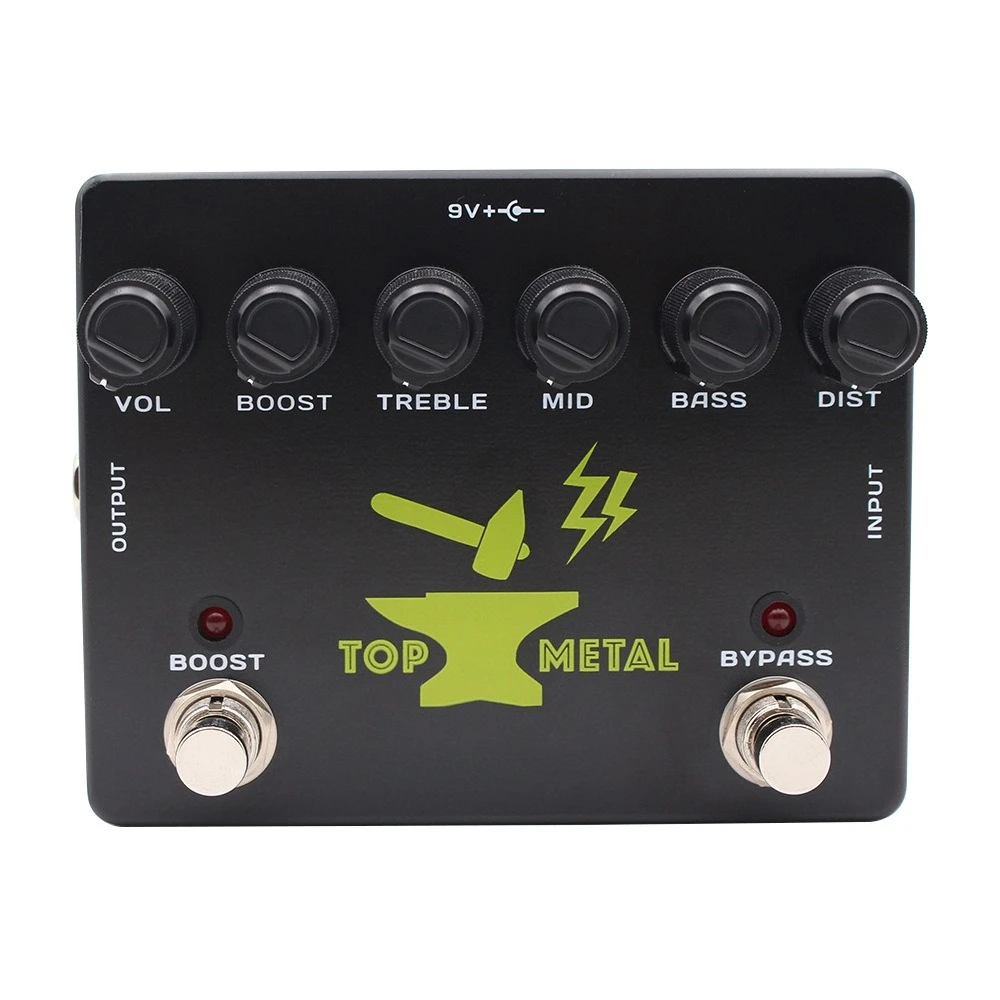 

TOP METAL Guitar Heavy Metal Effects with BOOST Fader