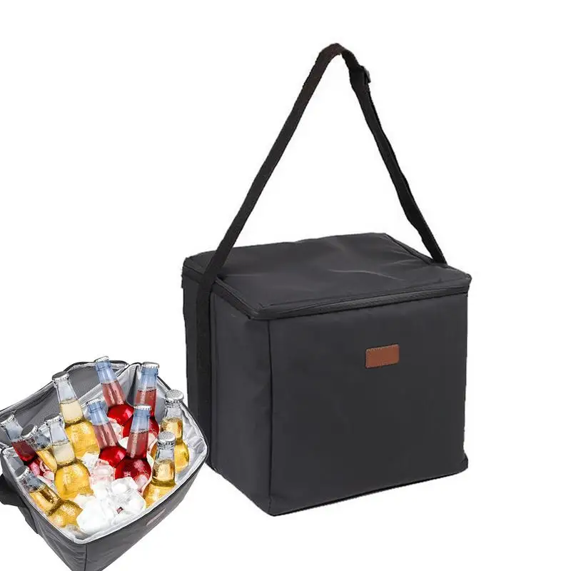 

Cooler Bag Thicken Insulated Bags Portable Cold Drinks Carrier Large Capacity Travel Accessories For Hot And Cold Food