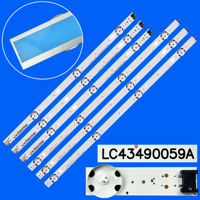 LED Backlight strip for 43UK6400PLA 43UK6400PLB 43UM6300PLB 43UM7400PLB 43UN71003LB 43UN71006LB 43UJ65_UHD_L A-TYPE 43LJ61_FHD_L