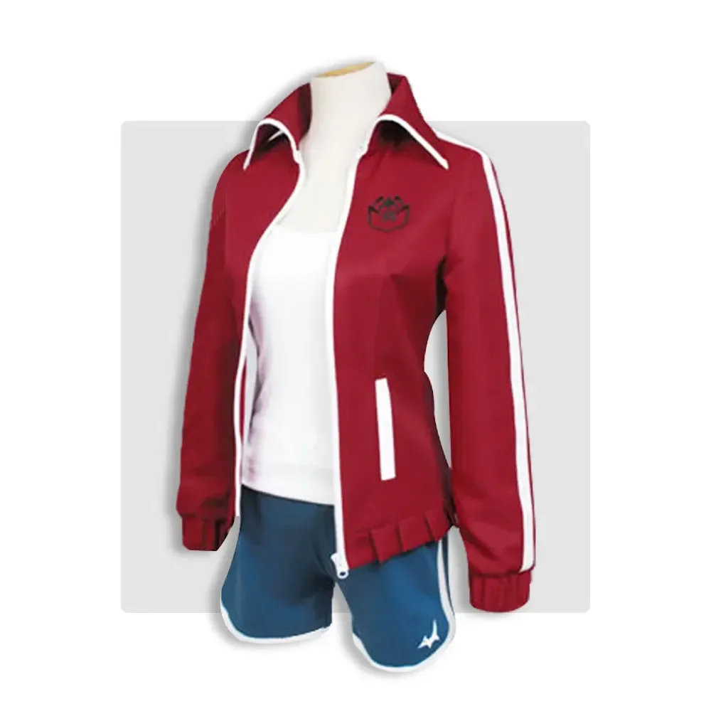 Women's Danganronpa Asahina Aoi Cosplay Costume Set - Anime Character Outfit with Dress And Wig for Girls