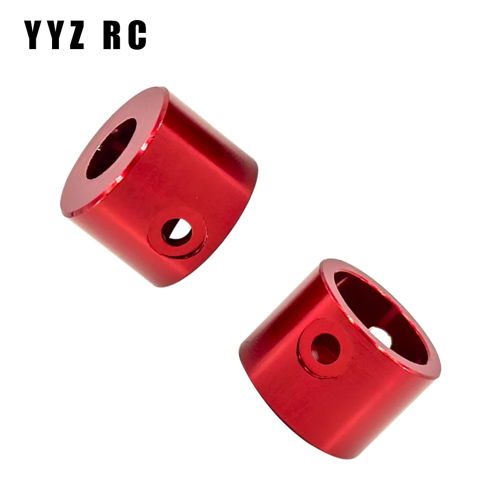 Aluminum Rear Axle Tube Cap Metal For Axial Scx10 Pro Upgrade Parts Remote Control Rc Crawler Car Accessories 1/10 Scale Toys