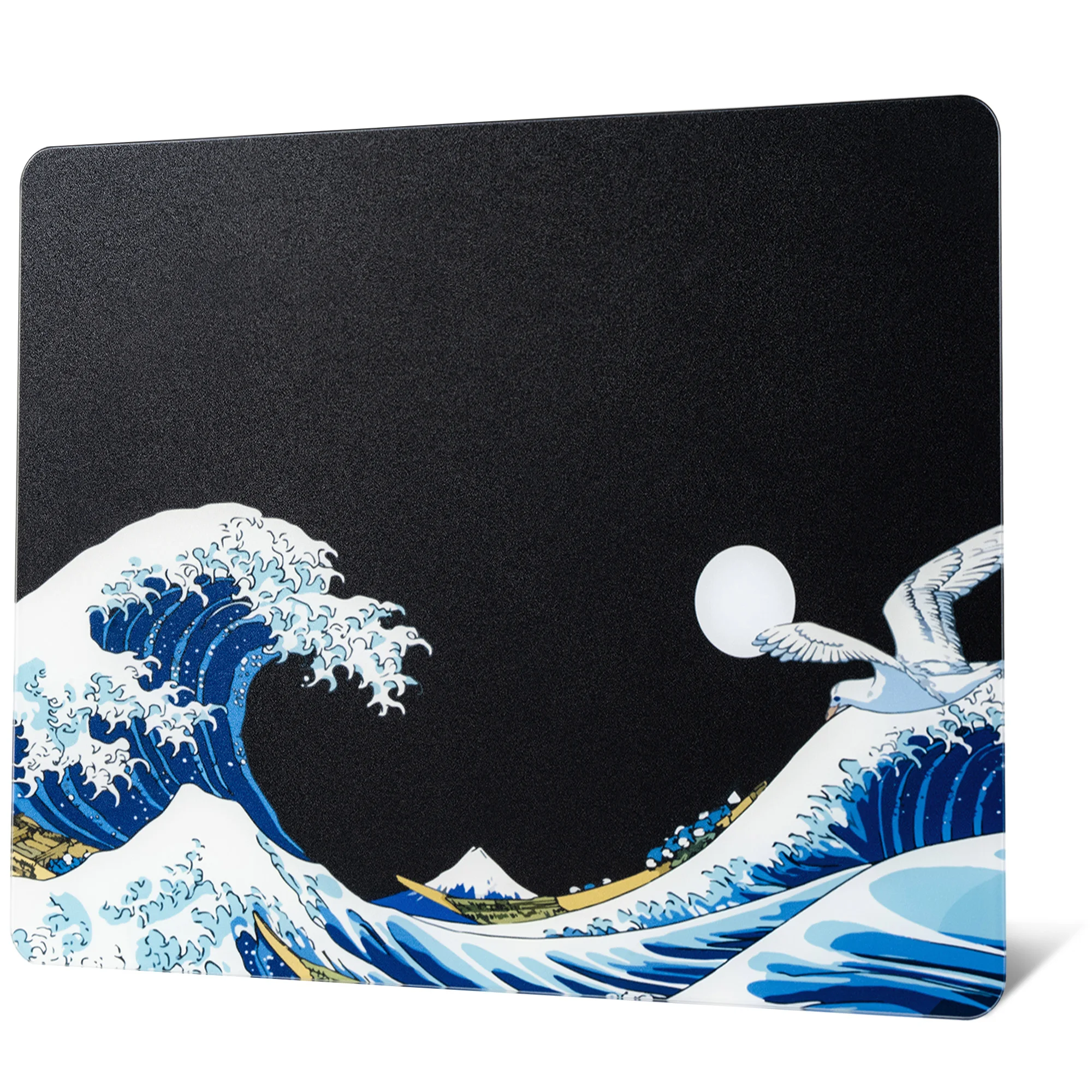 XVX Glass Mouse Pad Precision Gaming Ultre-smoothi Surface Easy to Clean Slod and Durable Mousepad