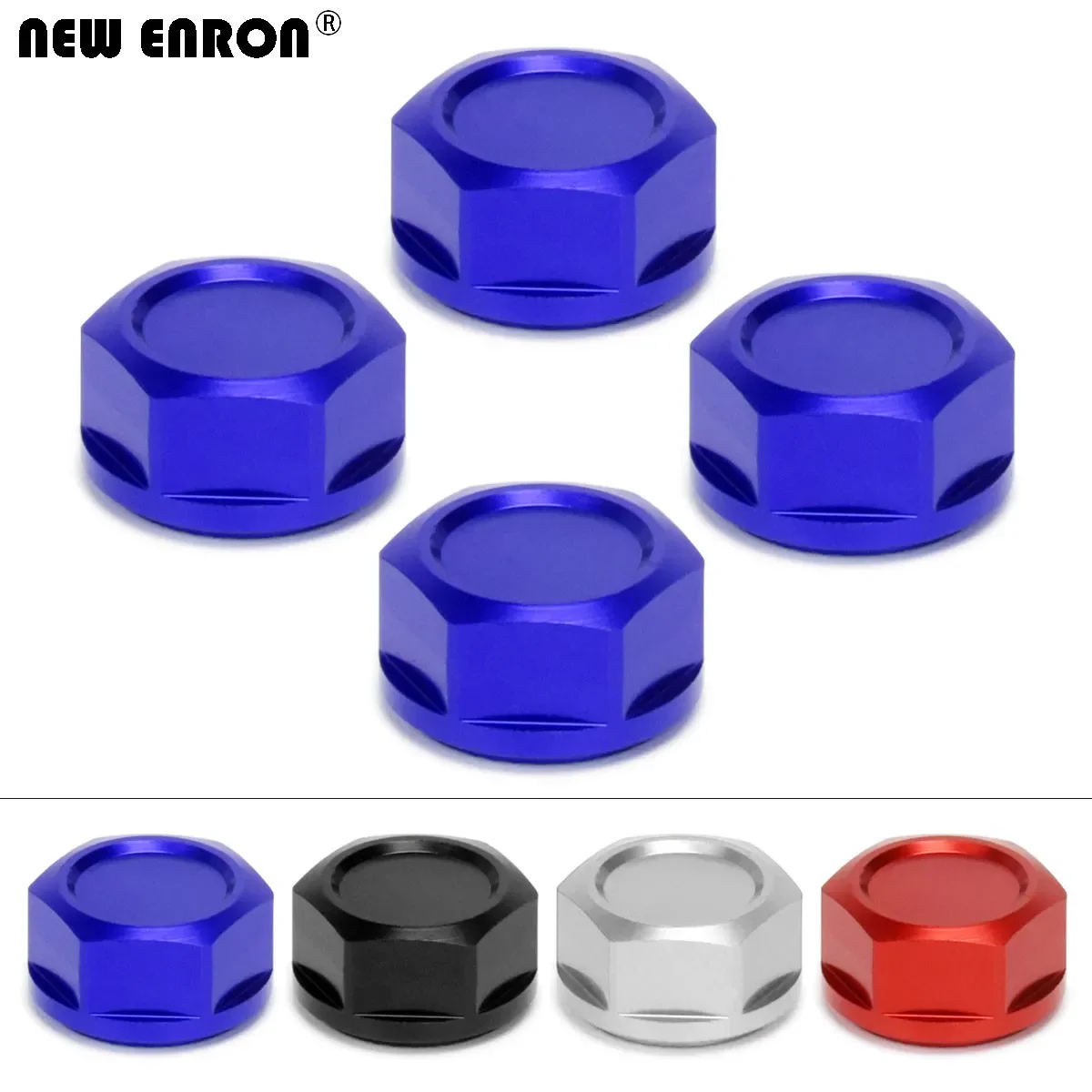 NEW ENRON Aluminium 6061 Wheel Nuts Locker Cover AR310449 For 1/7 FELONY LIMITLESS INFRACTION MOJAVE 1/8 ARRMA 6S Kraton Outcast