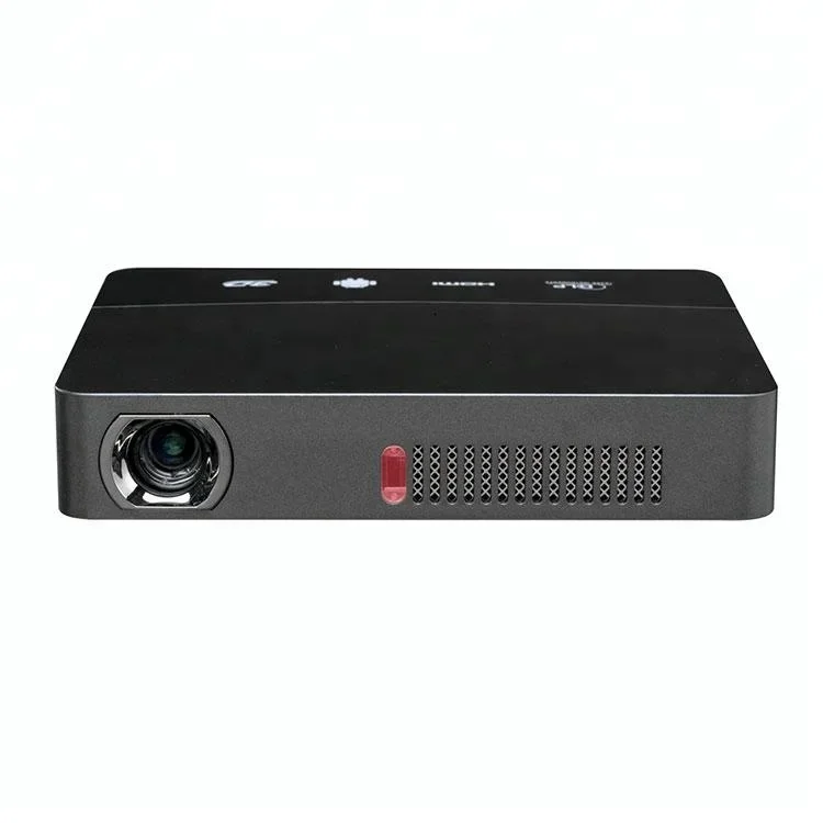 

China OEM smart mini Multimedia DLP 3D Portable Projector with WiFi Android