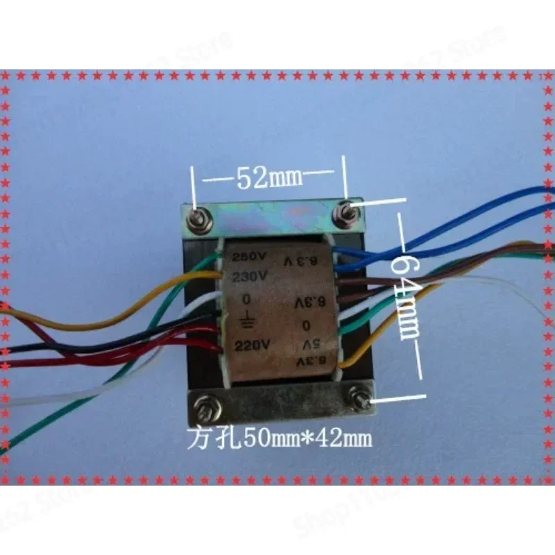Tube Amplifier Power Transformer 85W with 5W Output 6Z4 Rectifier Dual 240V for 6P1 6P14