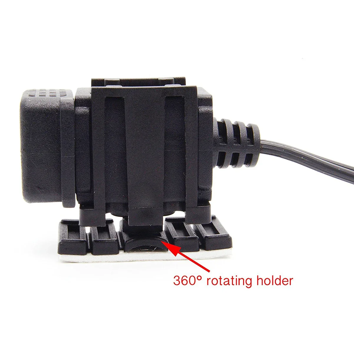 Motorfiets Lader 4.2A Dual Usb Charger Socket Power Adapter Met 160Cm Kabel Voor Bmw Din Hella Plug Telefoon/iphone/Gps