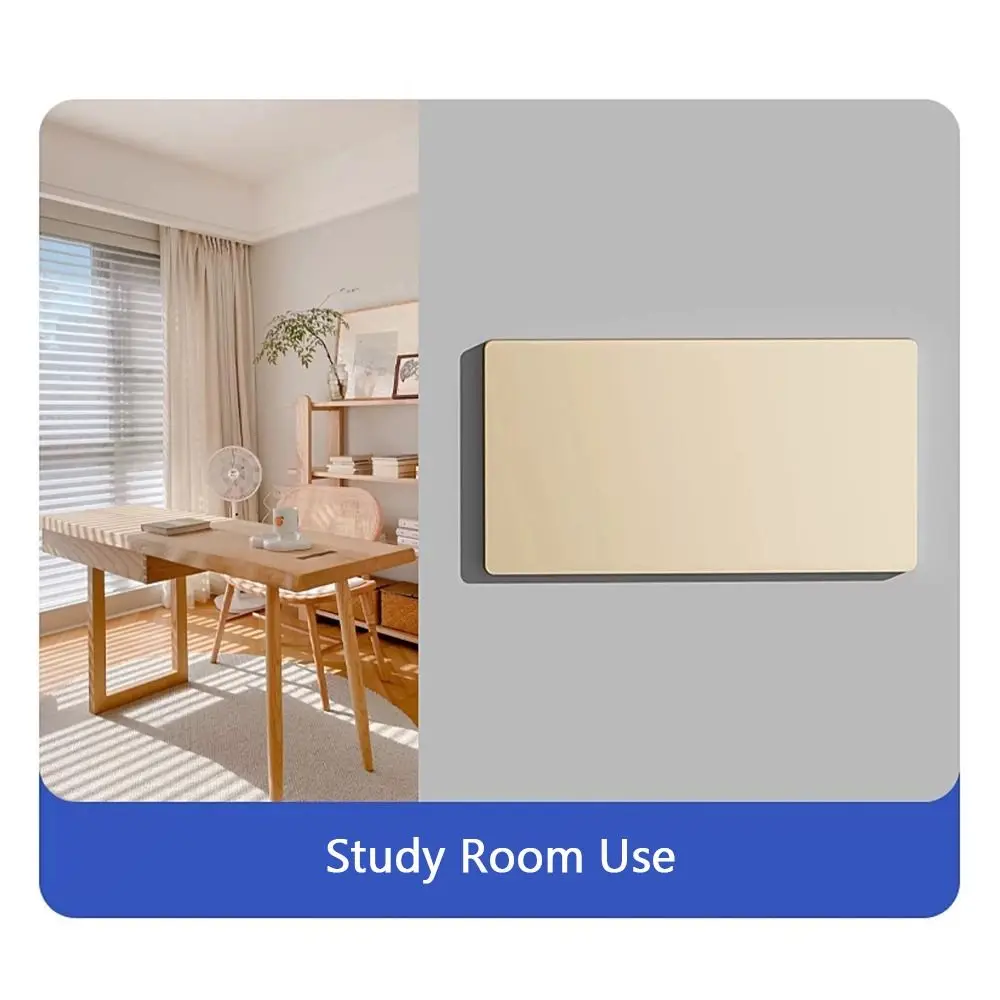 Home Decoration 86 Type Wall Hole Cover Self-adhesive White Panel Decor Cover Switch Cover Plate Electrical Supplies