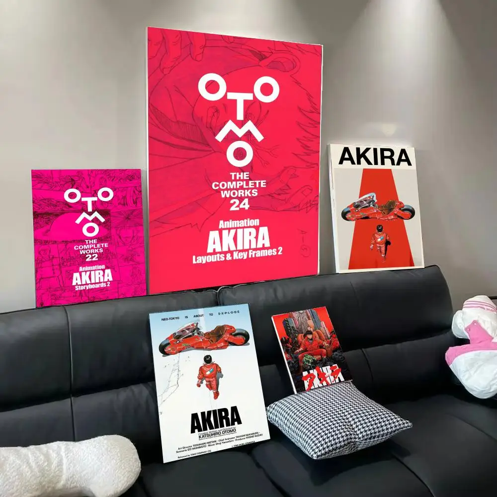 Anime A-Akira Poster Modern Aesthetic Wall Art Print Minimalist Poster Bedroom Living Room Home Decor Gift