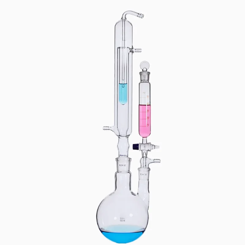 

Sulfur dioxide residual amount measuring device 1000ml Pharmacopoeia method acid-base titration distillation instrument device