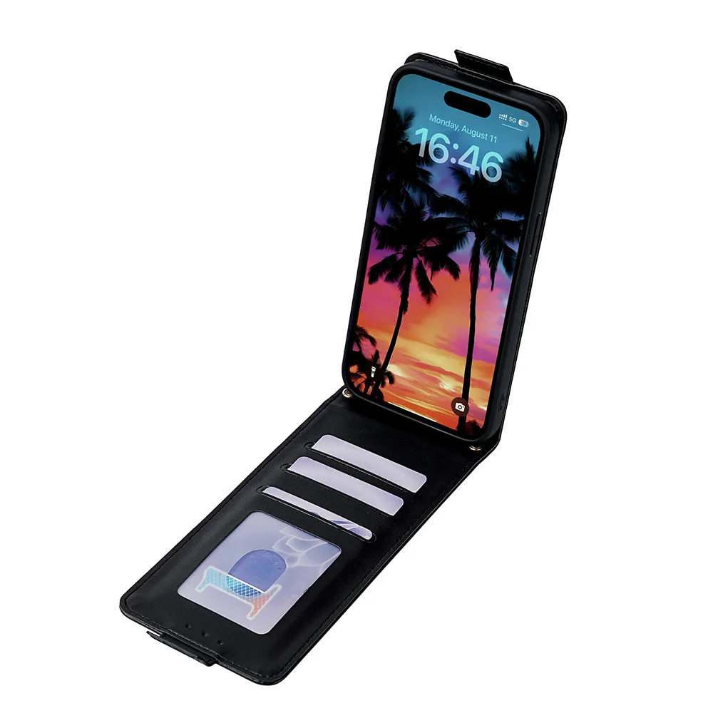 3D Flip Wallet Case For POCO F7 F5 X7 M7 K80 Pro Soft Phone Case Redmi A5 Note 14 Gobal 13 Pro 14C 13C 13X Gift Luxury Cover
