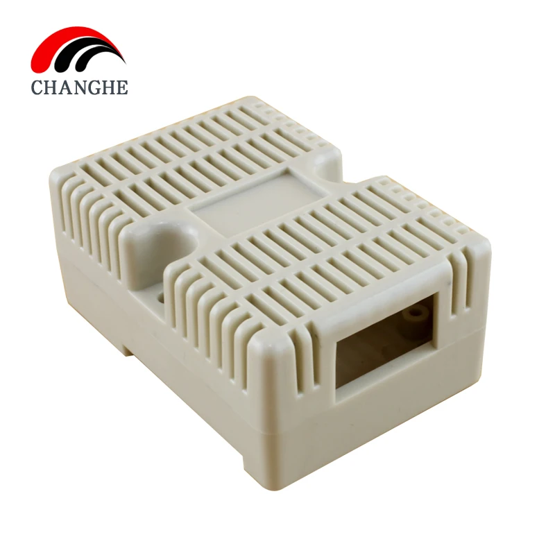 Vochtigheid Sensor Behuizing Industriële Controle Behuizing Instrument Behuizing Plastic Junction Box Geleiderail Installatie 65*46*29