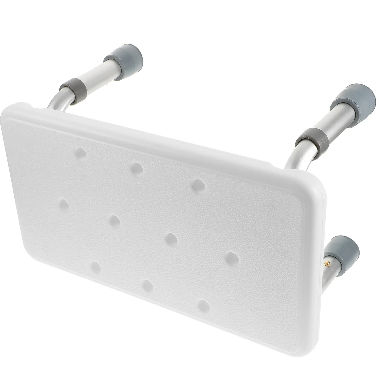 

1 шт. Противоскользящий регулируемый по высоте стул для душа из алюминиевого сплава, 41x22 см, широкое эргономичное сиденье, нагрузка до 200 кг, для пожилых людей