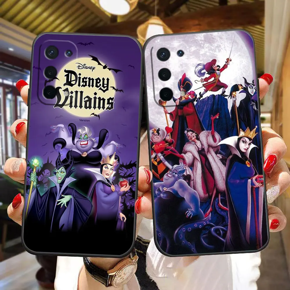 Disney Villain Queen Cover Phone Case For OPPO RENO 11 11F 10 8 8T 7 7Z 6 6Z 5 5F 4F 4 LITE Pro plus TPU Case Funda Shell Capa