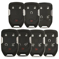 Car Key Shell for Chevrolet Tahoe Silverado Suburban Tahoe GMC Sierra Acadia Terrain YUKON Remote Key Case with HU100 Blade