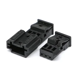 3Pin 1-968700-1 / 1-1718346-1 Black  Automotive connector MQS Sensing plug Cable harness connector Male female connector