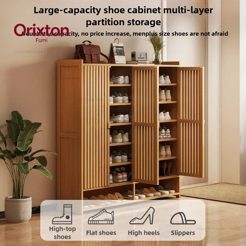 Household Goods Shoe Cabinet For Home Use, Doorstep  Wall Facing Hallway, Indoor Entrance, Rental Room, Multi-layer Shoe Rack