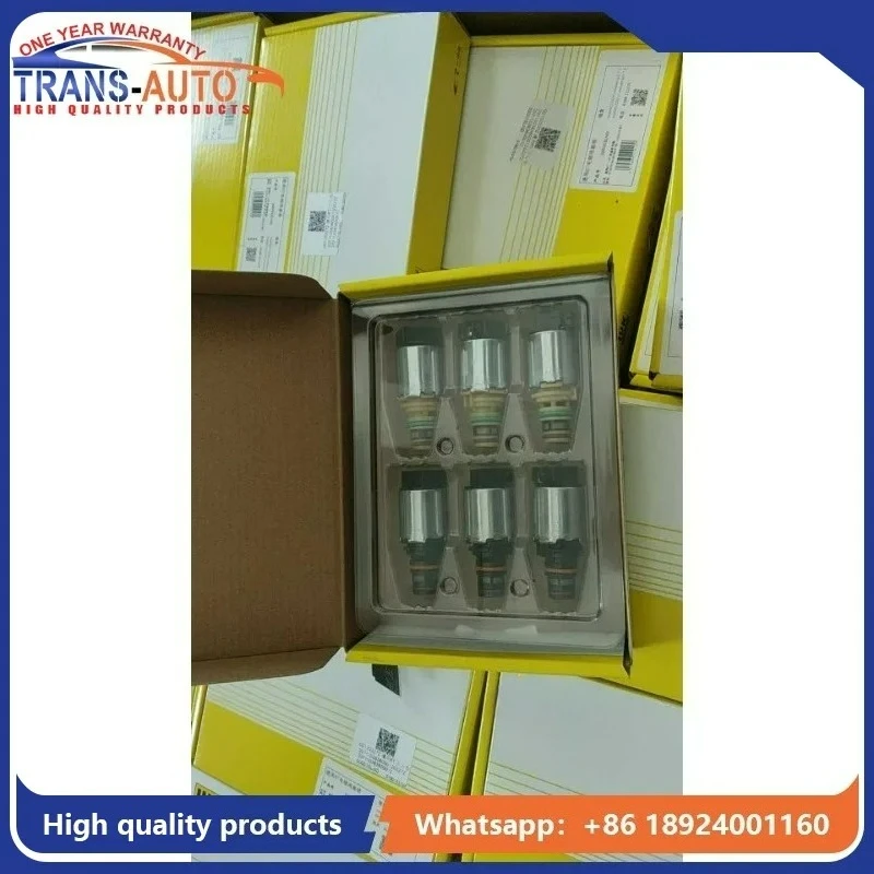 Kit de Solenoides de Transmissão 6T30 6T40 Novo 6T45 6T50 Compatível com Chevrolet Cruze 6T30E 6T40E 6T45E 6T50E Transmissão Automática