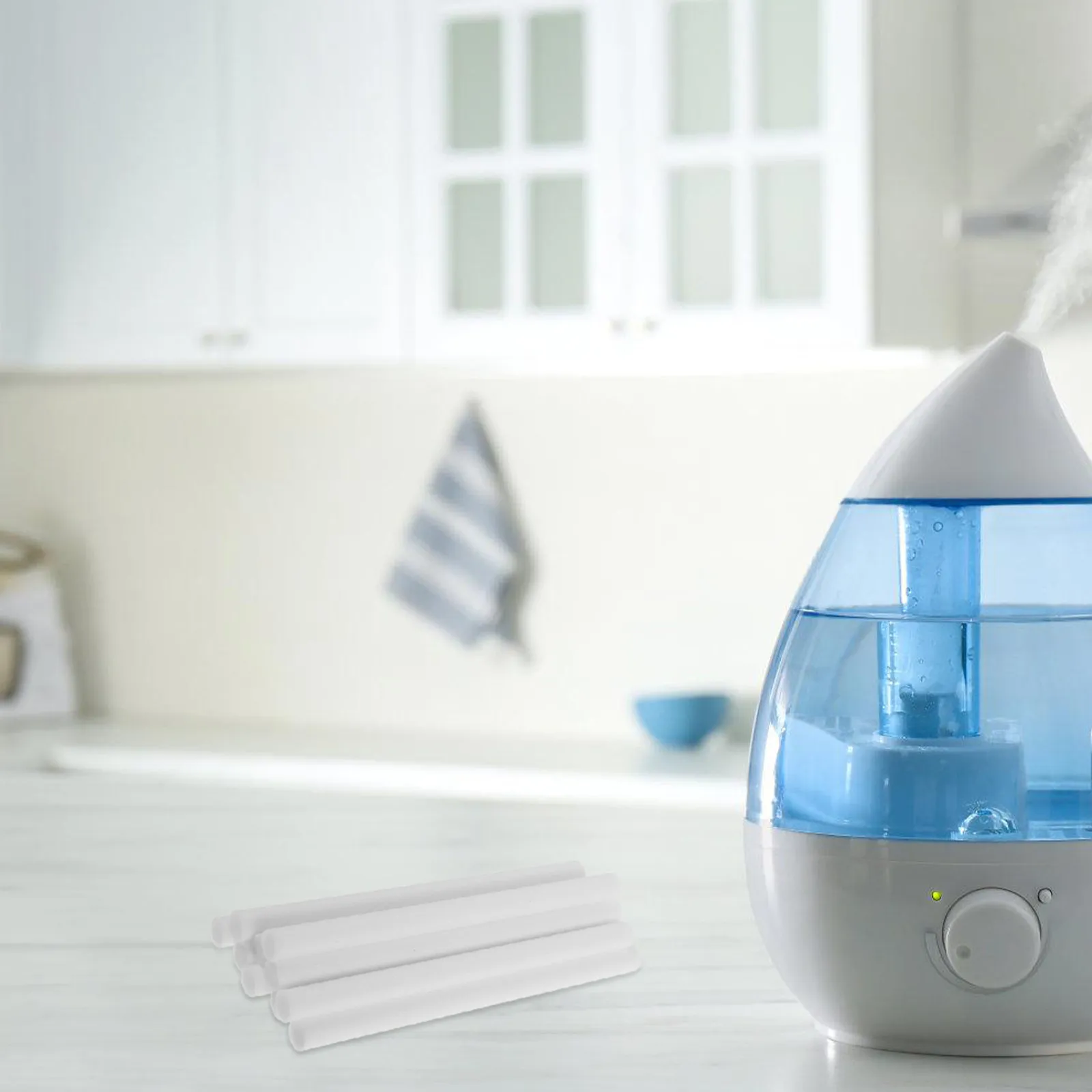 

20 шт. сменных фильтрующих ватных палочек для увлажнителя воздуха, абсорбирующие ватные тампоны для аромадиффузора, мини-увлажнителя, фитили