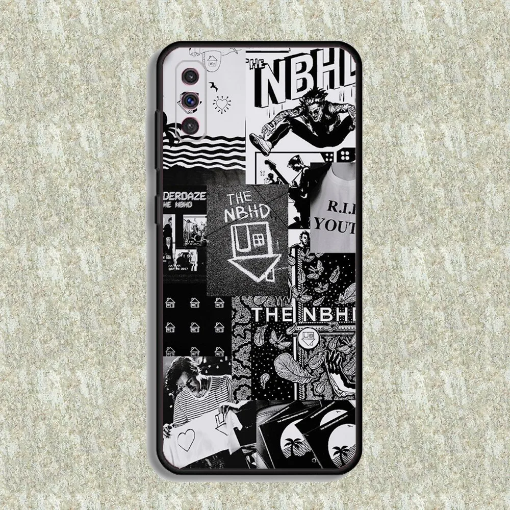 Band The N-Neighbourhood Phone Case For Samsung S23,23,22,30,21,10,9,Note20 Ultra,Lite,Ultra,5G,Plus,FE,Black Soft Case