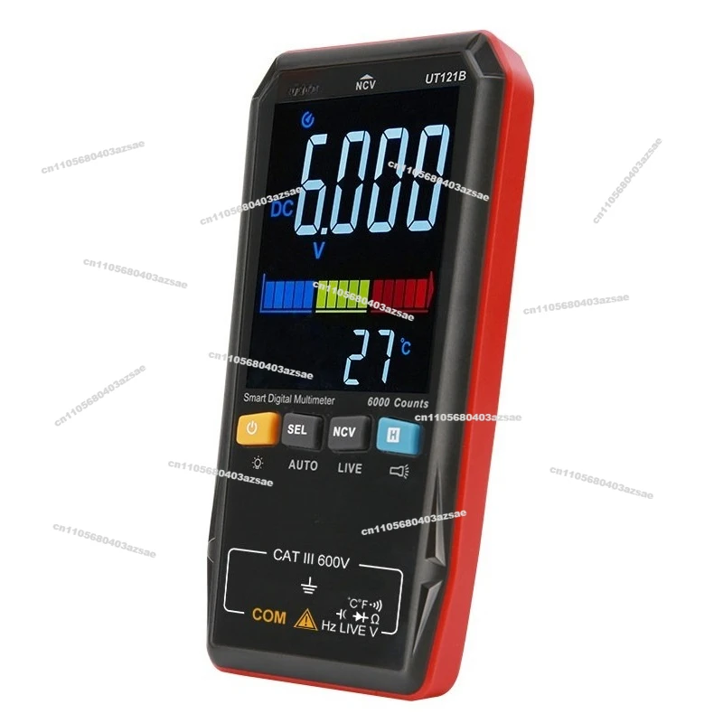 Automatic UT122 Smart Burn-Proof Digital Multimeter for UT121A Card UT121B