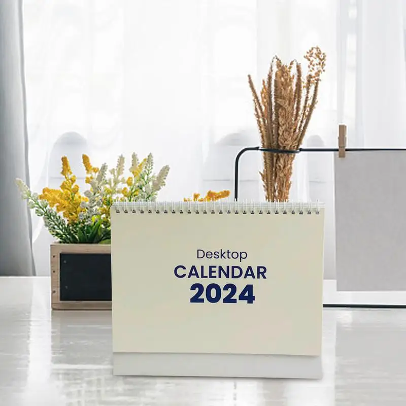 탁상 달력 2024, 스탠드 업 달력 장식, 탁상 달력