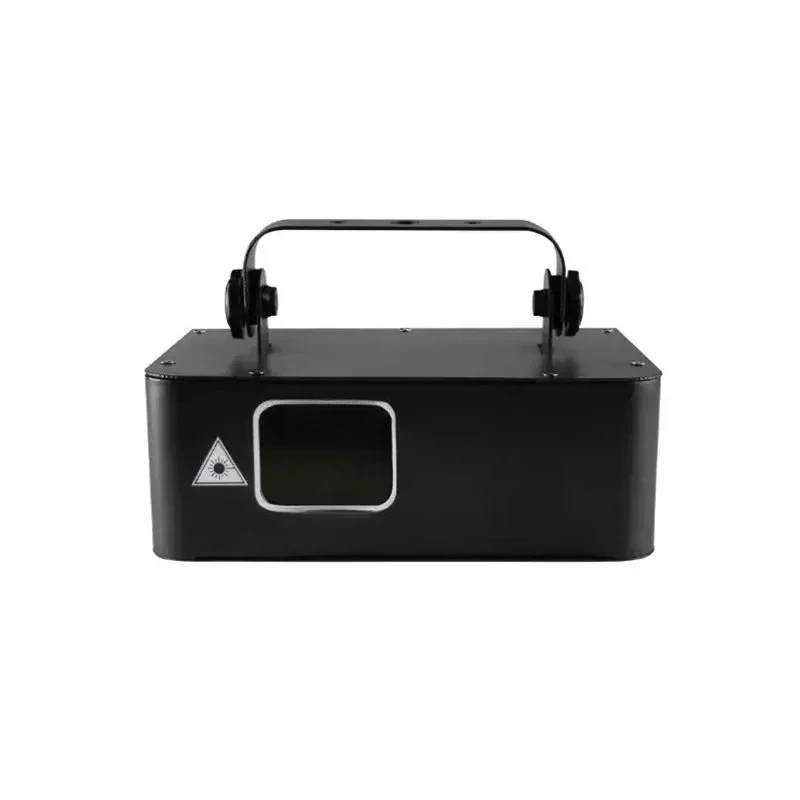 Single head full color scanning laser light beam line pattern dance bar