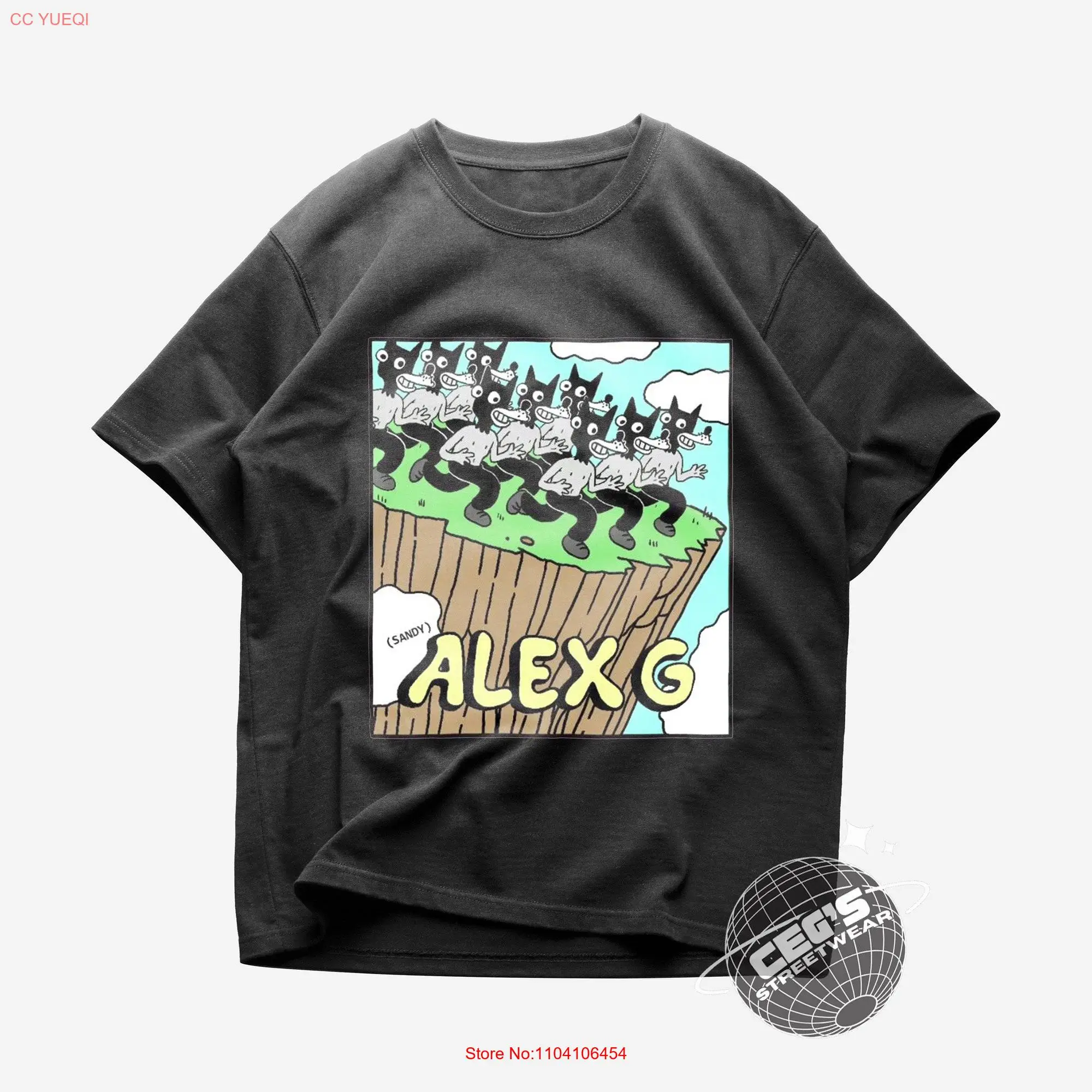 Limited Alex G Treehouse Trick Album Fan Art Heavy Cotton T Shirt long or short sleeves