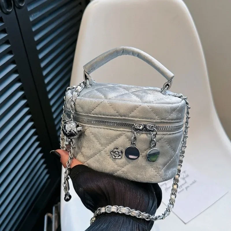 

Classic Leather Handbag For Ladies Shoulder Bag Crossbody Design Women Tote Luxury Brand Famous Designer Elegant Practical