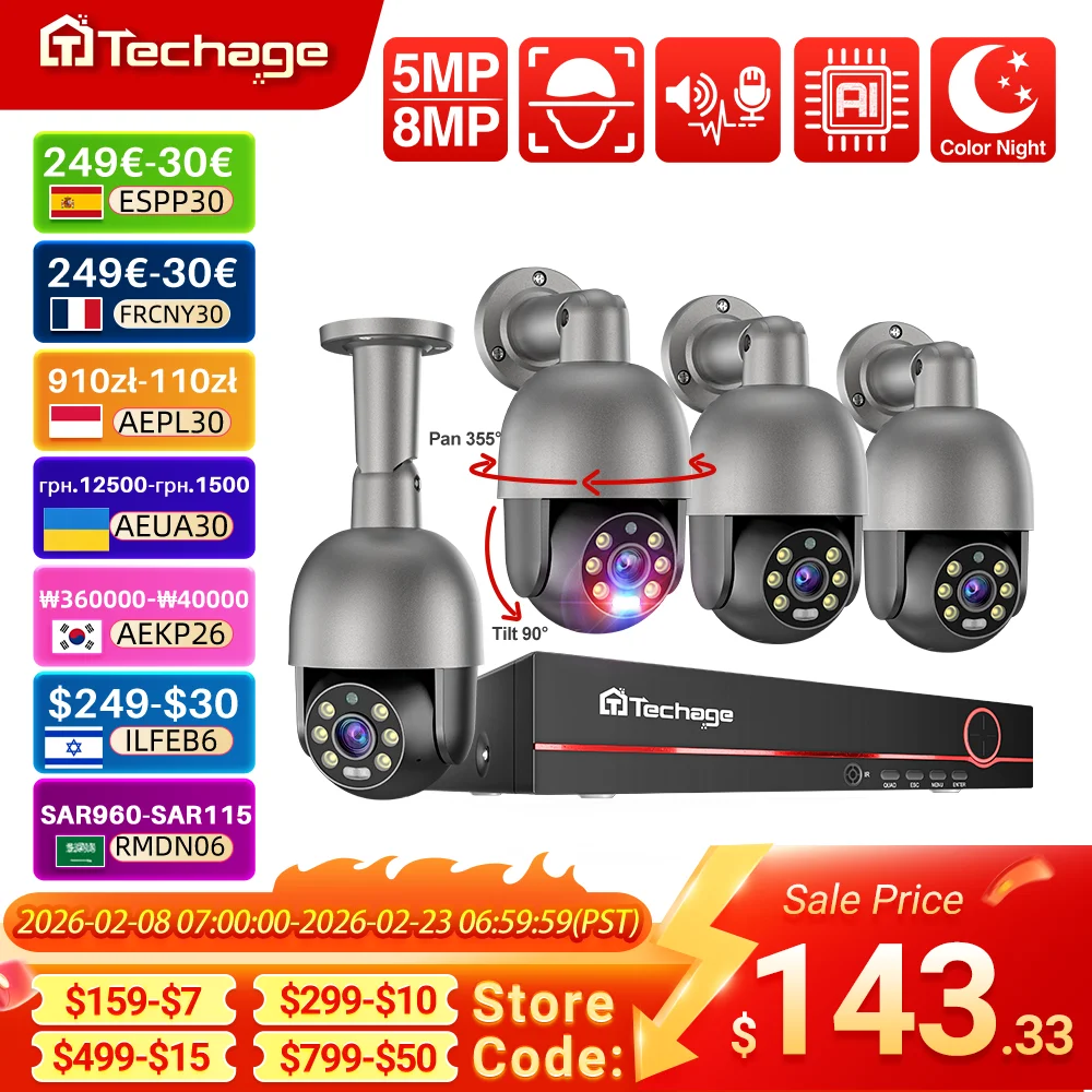 #9 Video Surveillance Kits Sale