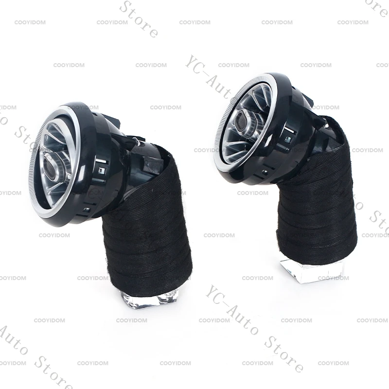 For Mercedes Benz C Class W204 2011- 2013 LED Ambient Light Front Air Condition Air Outlet Replace AC Vent Turbo Car Accessorie