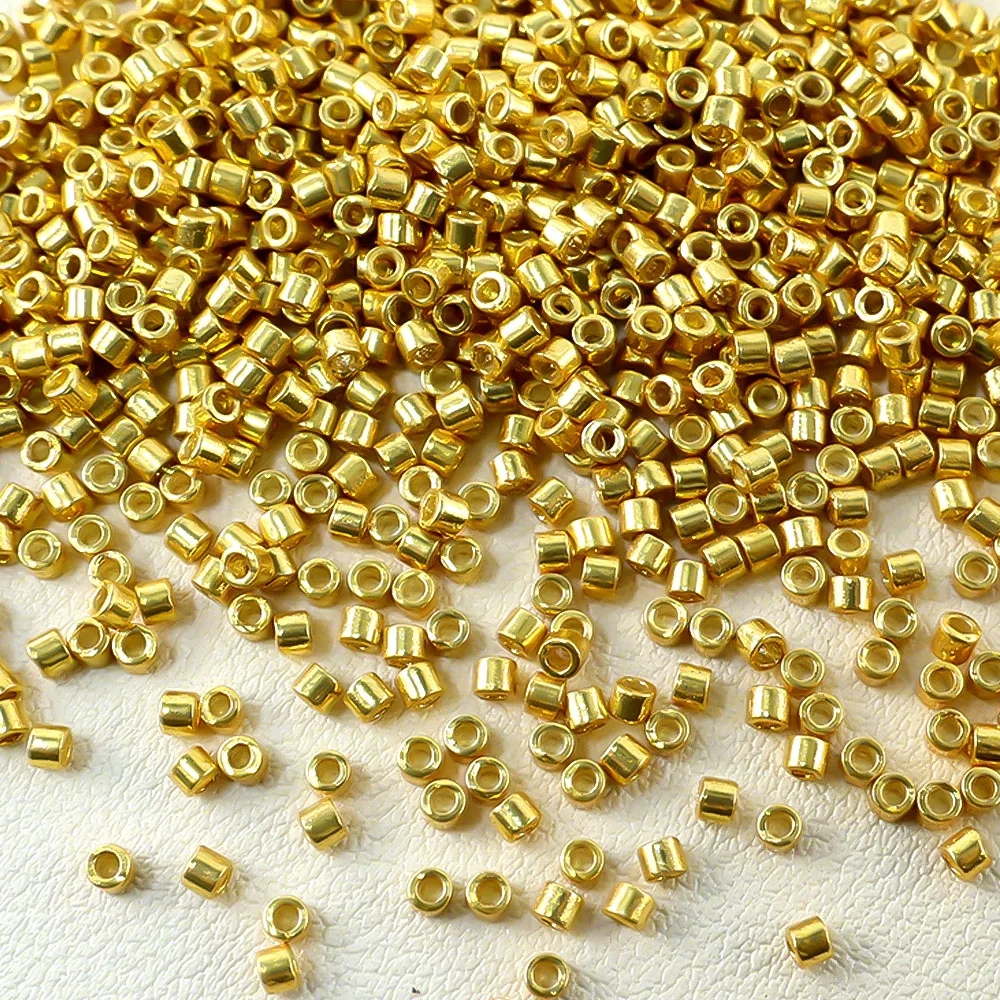 2,2mm 10/0 Japanische Miyuki Delica Perlen 10g/Röhrchen Multi-Serie zur Auswahl, Glasperlen für Schmuckherstellung und DIY-Halsketten – Detail 1