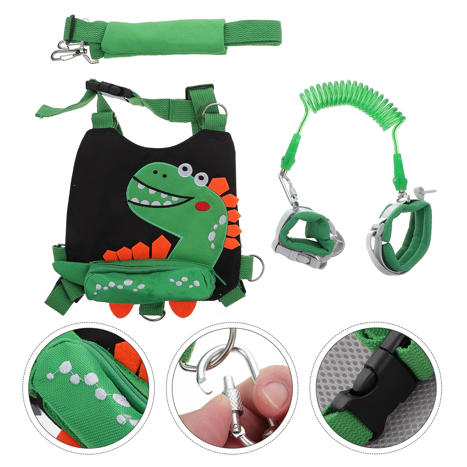 

1 set 1 Set Baby Walking Harness Adjustable Safety Rope For Kids Anti Lost Strap Toddler Walking Wristband Kid Safety Leash